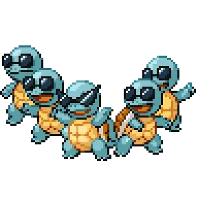 Squirtle Double Fusion